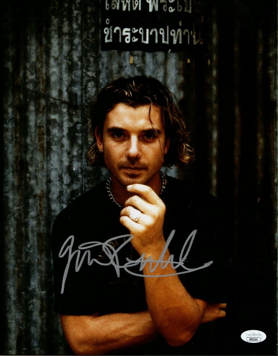 Gavin Rossdale Signed Autographed 11X14 Photo Poster painting Bush Black Shirt Pose JSA RR32164