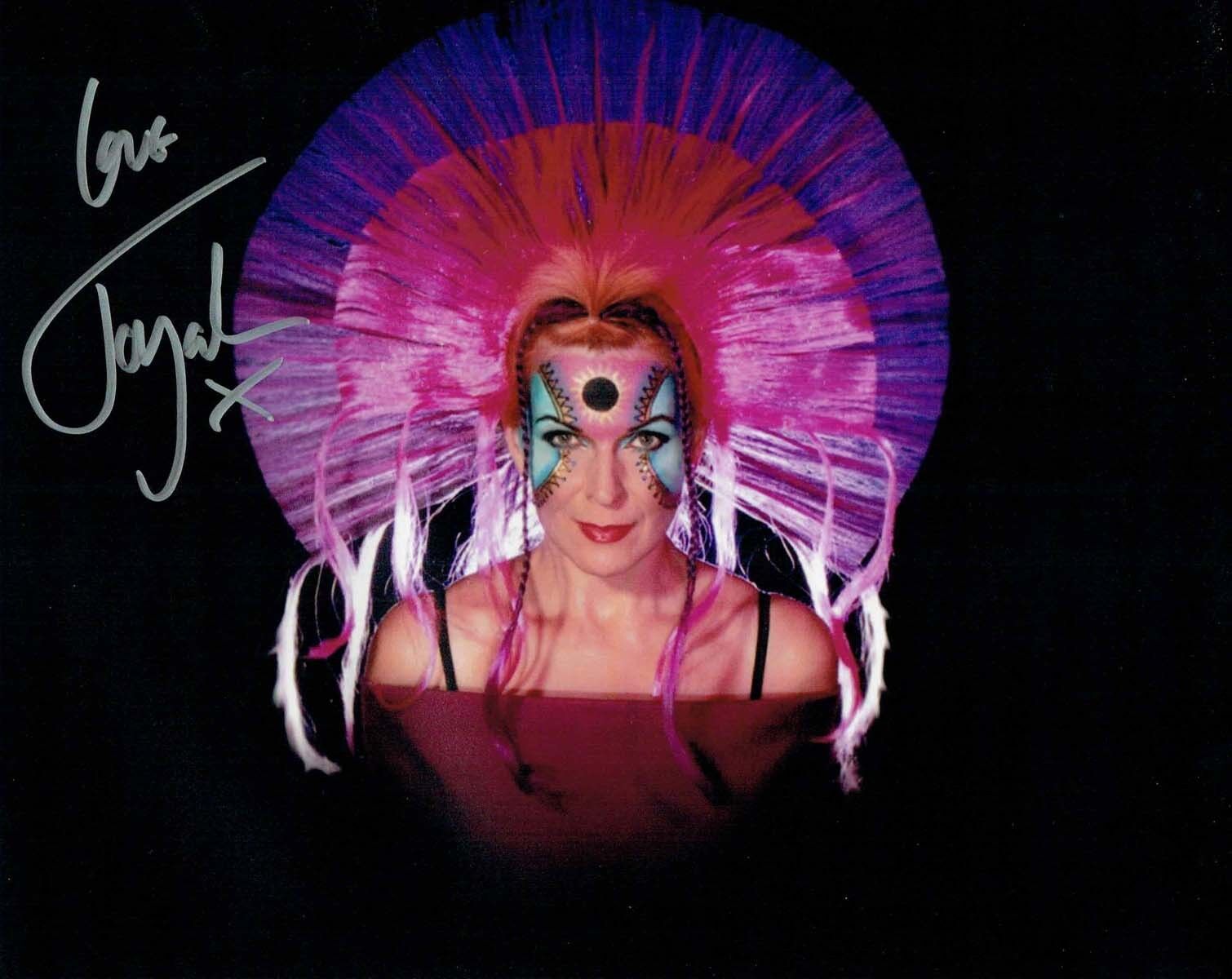 Toyah WILCOX Singer Music SIGNED Autograph 10x8 Photo Poster painting 1 AFTAL COA QUADROPHENIA