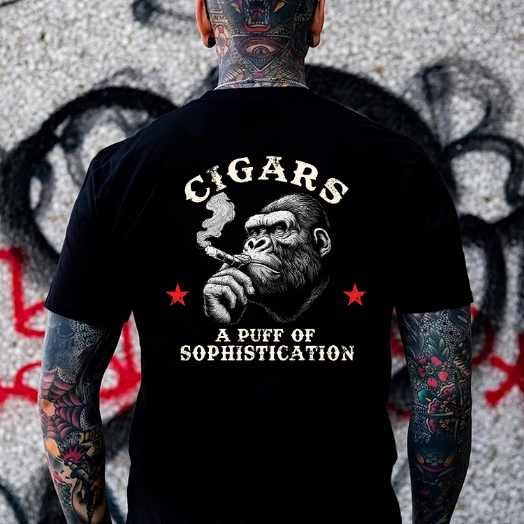 Cigars A Puff Of Sophistication T-shirt