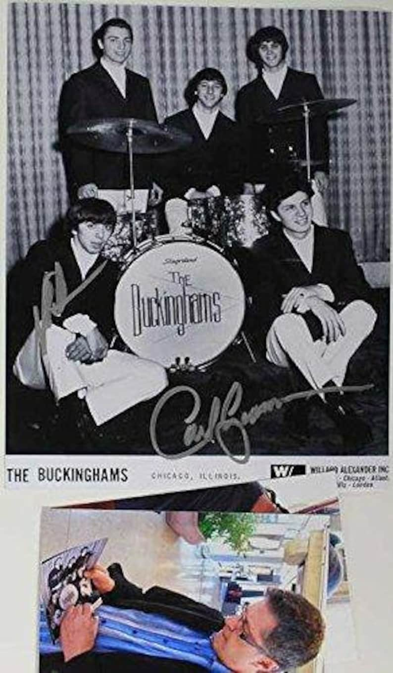 Nick Fortuna & Carl Giammarese Signed Autographed The Buckinghams