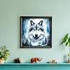 Diamond Painting-DIY Full Round Drill Wolf(40*40 CM)