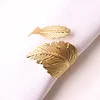 Golden Silver Leaf Catering Napkin Ring