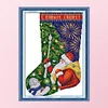 Santa Claus-16CT Stamped Cross Stitch Kit(27*37cm)