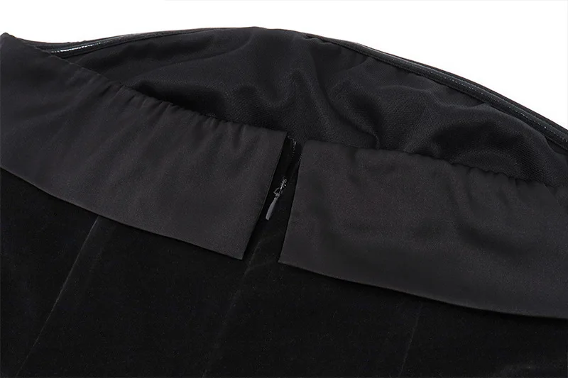 Ootddress Black Backless Fashion Mini Dress For Women Patchwork Elegant Evening Partywear Fashion High Waist Dress Ladies Clothes