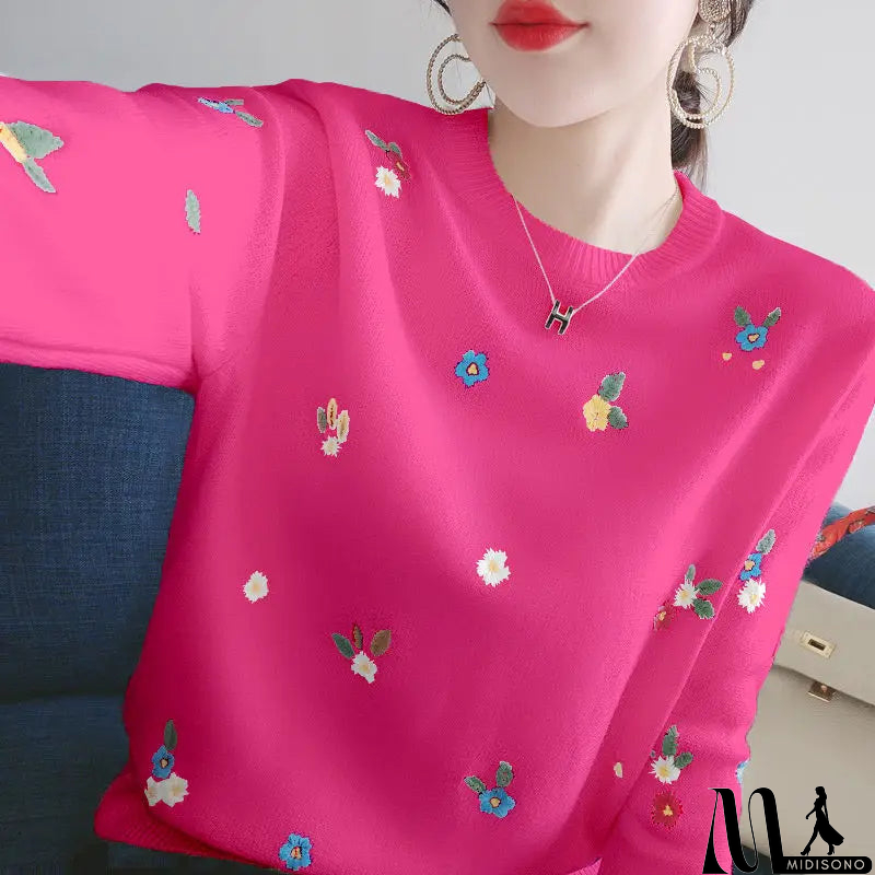 MidiSono - Effortless and Classy winter Pullover