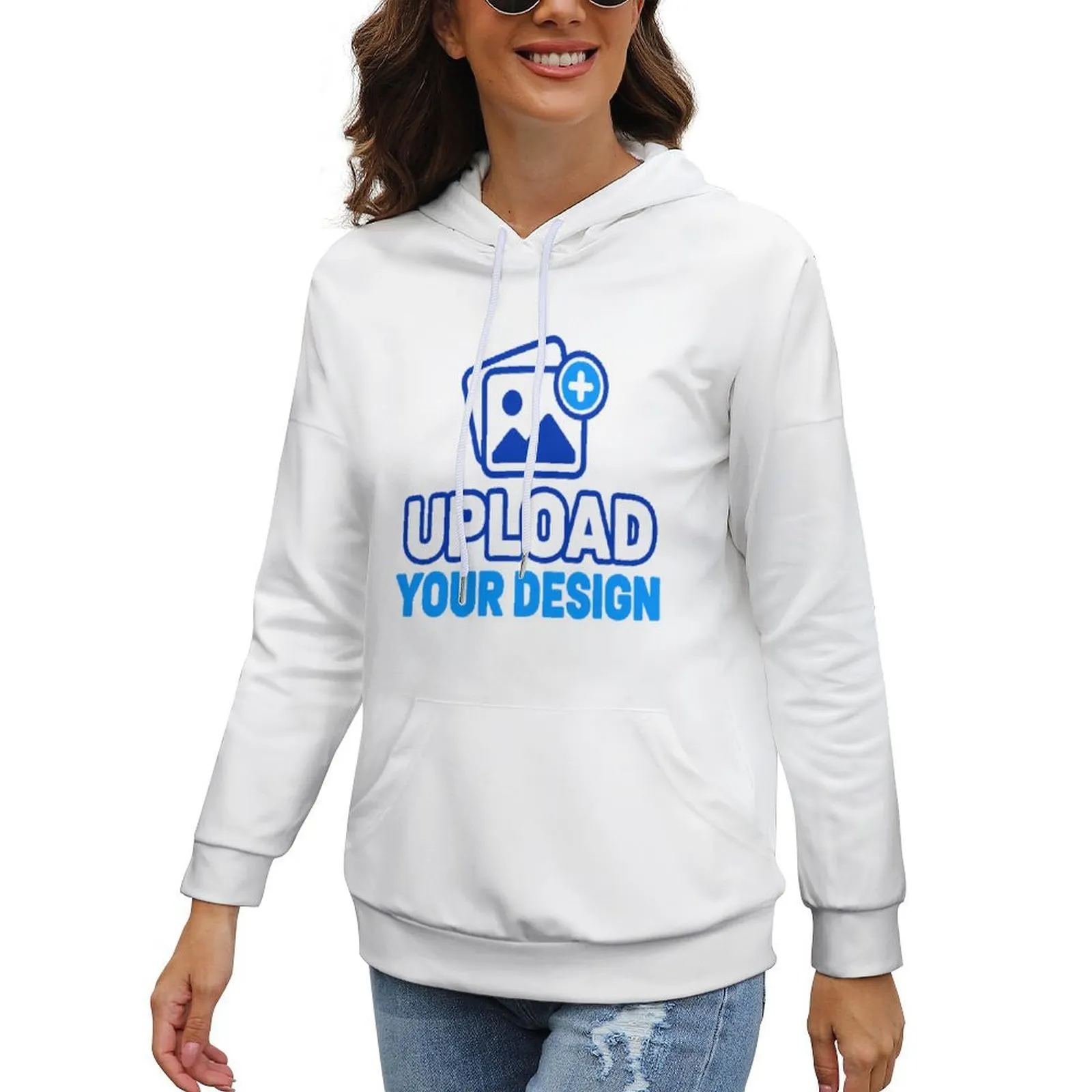 Drop-Shoulder Pullover Hoodie &ndash; personalized print product image 9