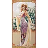 Diamond Painting -DIY Round Drill Retro Woman（30x60cm）