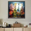 Guitar Of The Four Seasons-Paint by Numbers Acrylic Painting 50*50CM