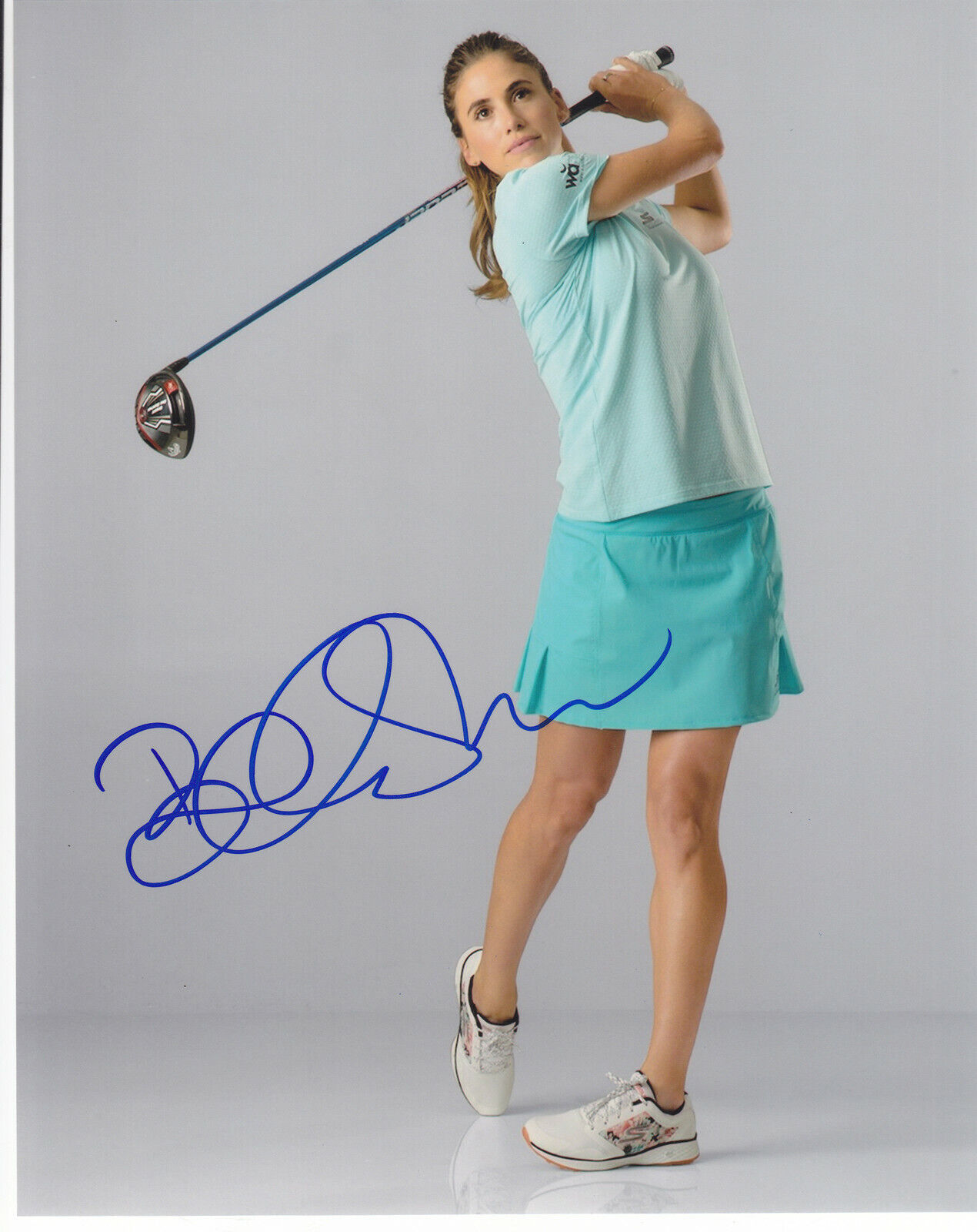 BELEN MOZO SIGNED AUTOGRAPHED LPGA GOLF SEXY HOT 8X10 Photo Poster painting PROOF #2