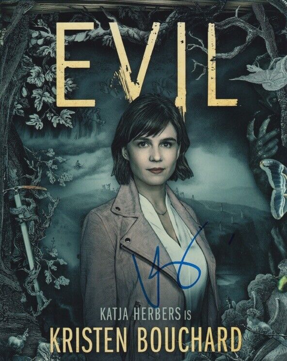 Katja Herbers (Evil) signed 8x10 Photo Poster painting in-person