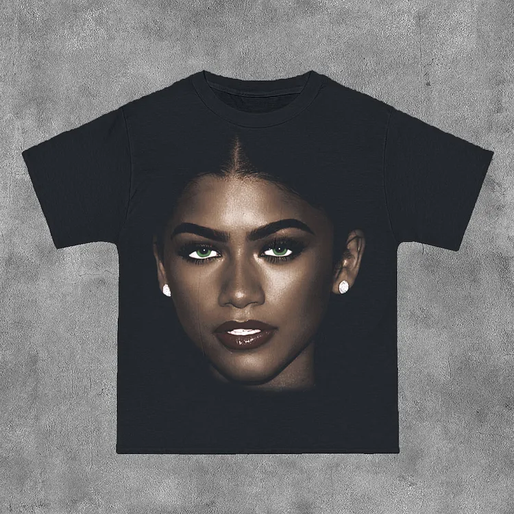 Zendaya | Women's Cute Softie Animals Art Print Shirt
