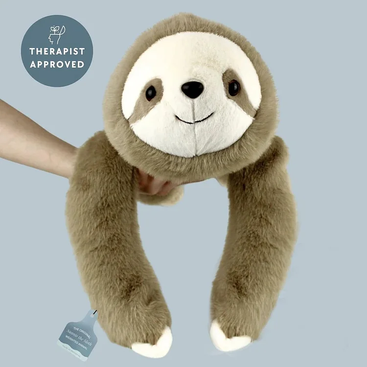 Sunnie the Sloth Weighted Animal
