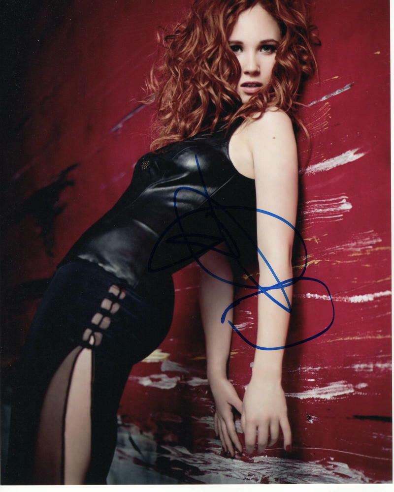 JUNO TEMPLE SIGNED AUTOGRAPH 8X10 Photo Poster painting - THE DARK KNIGHT RISES BABE, HOT, SEXY