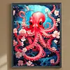 >SALE<5D DIY Full Round Drill Diamond Painting Octopus Home Decor Art Craft 30x40cm