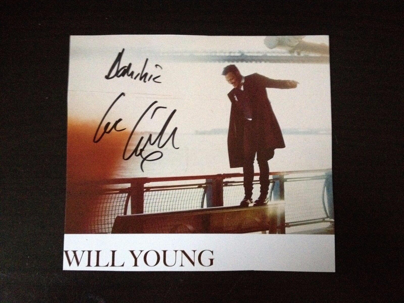 WILL YOUNG - CHART TOPPING SINGER - SIGNED COLOUR PROMO Photo Poster paintingGRAPH