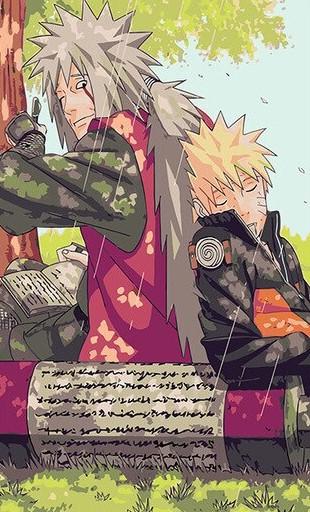

Jiraiya and Naruto – Paint By Numbers - 40*50CM, 501 Original