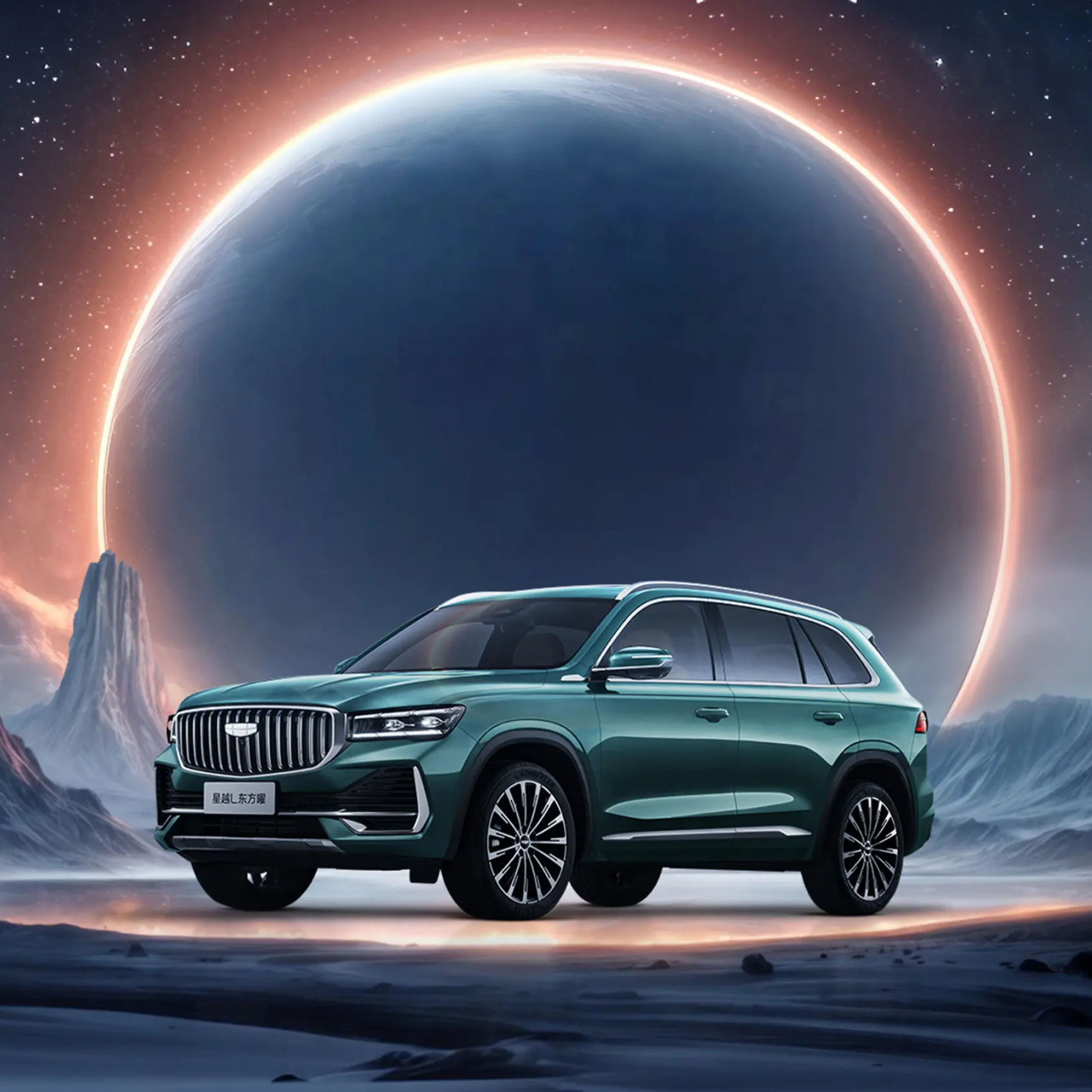 2025 Geely Xingyue L Monjaro Gasoline Car 4WD SUV China Import And Export Auto Limited
