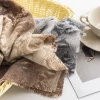 Snake Pattern Autumn Winter Shawl Scarf