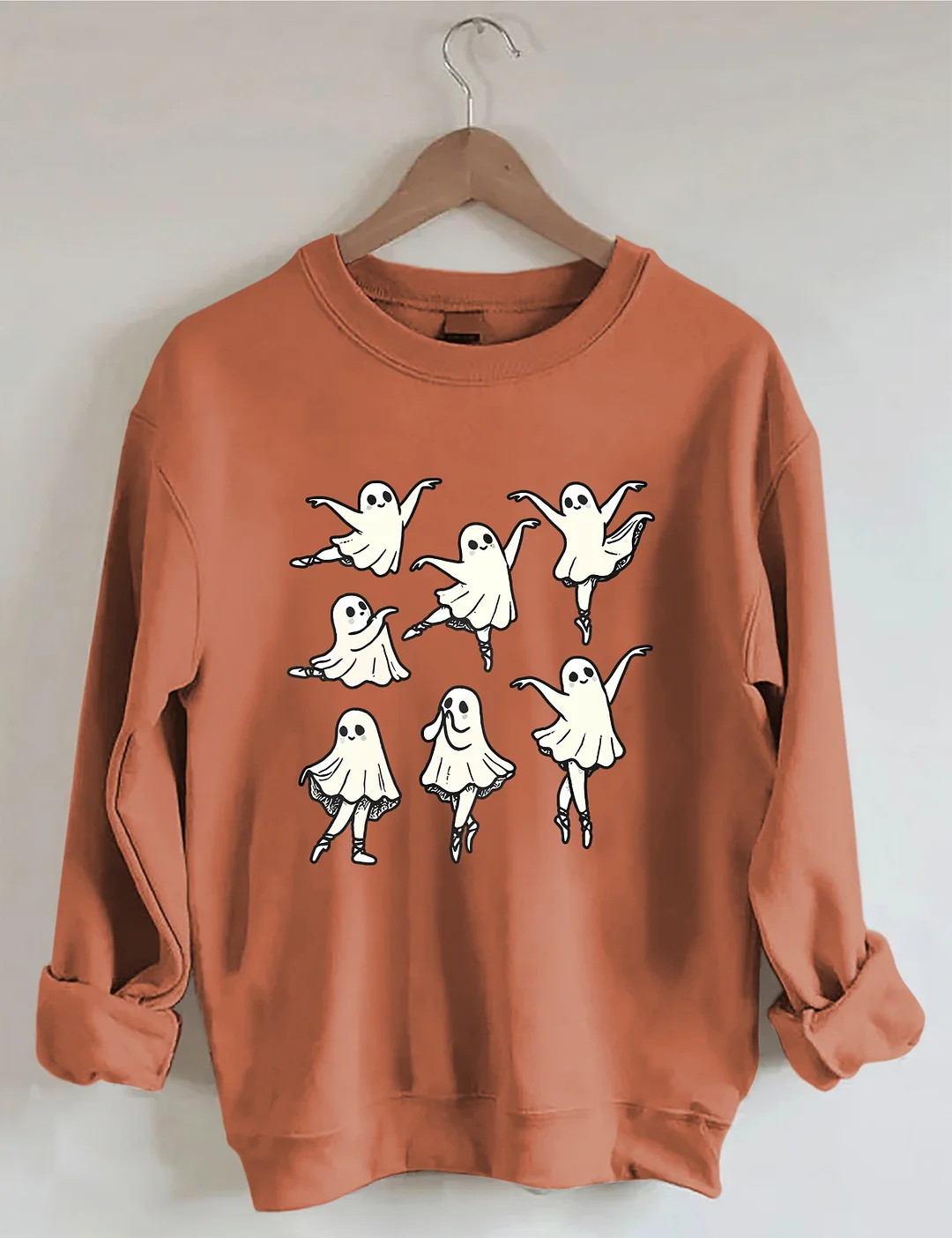 Cute Ballet Ghost Sweatshirt