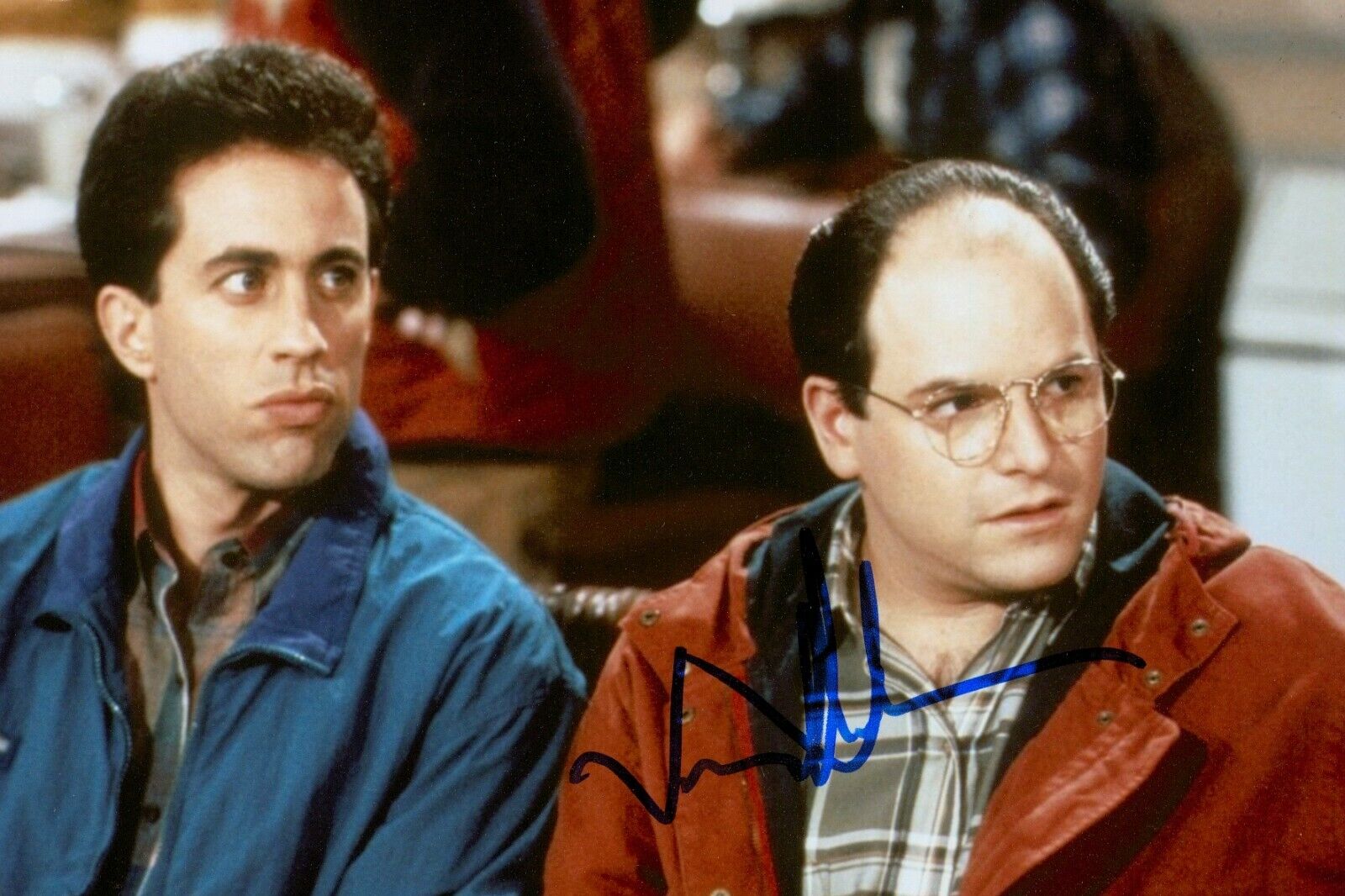 Jason Alexander Signed 6x4 Photo Poster painting Seinfeld Friends Harley Quinn Autograph + COA