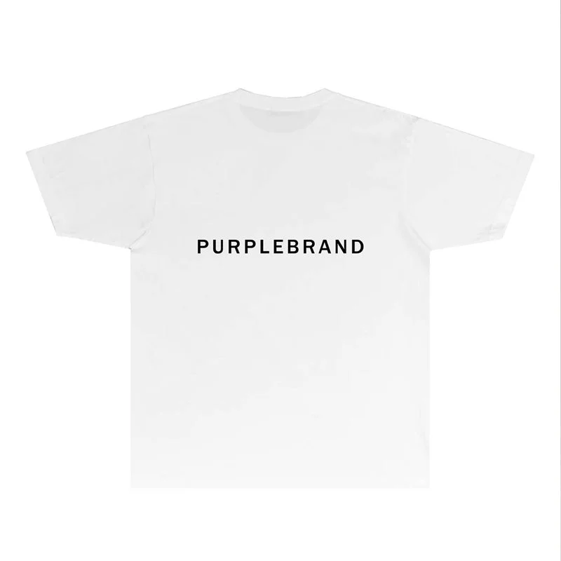 Purple 2023 new fashion T-shirt short sleeves