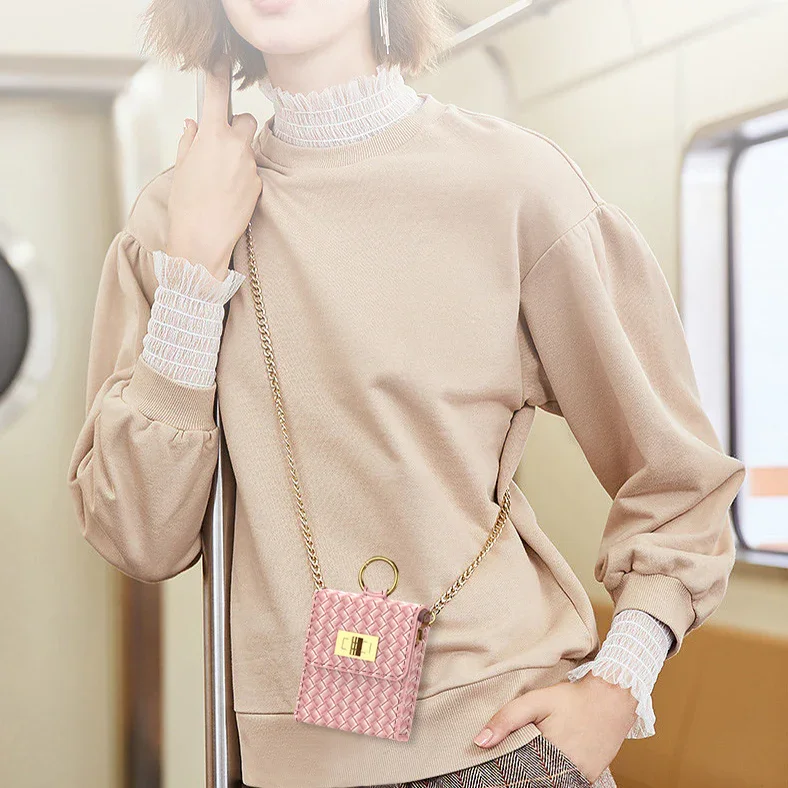 Suitable For Samsung ZFlip3/ZFlip4 Xiaoxiangfeng Chain Bag Mobile Phone Bag