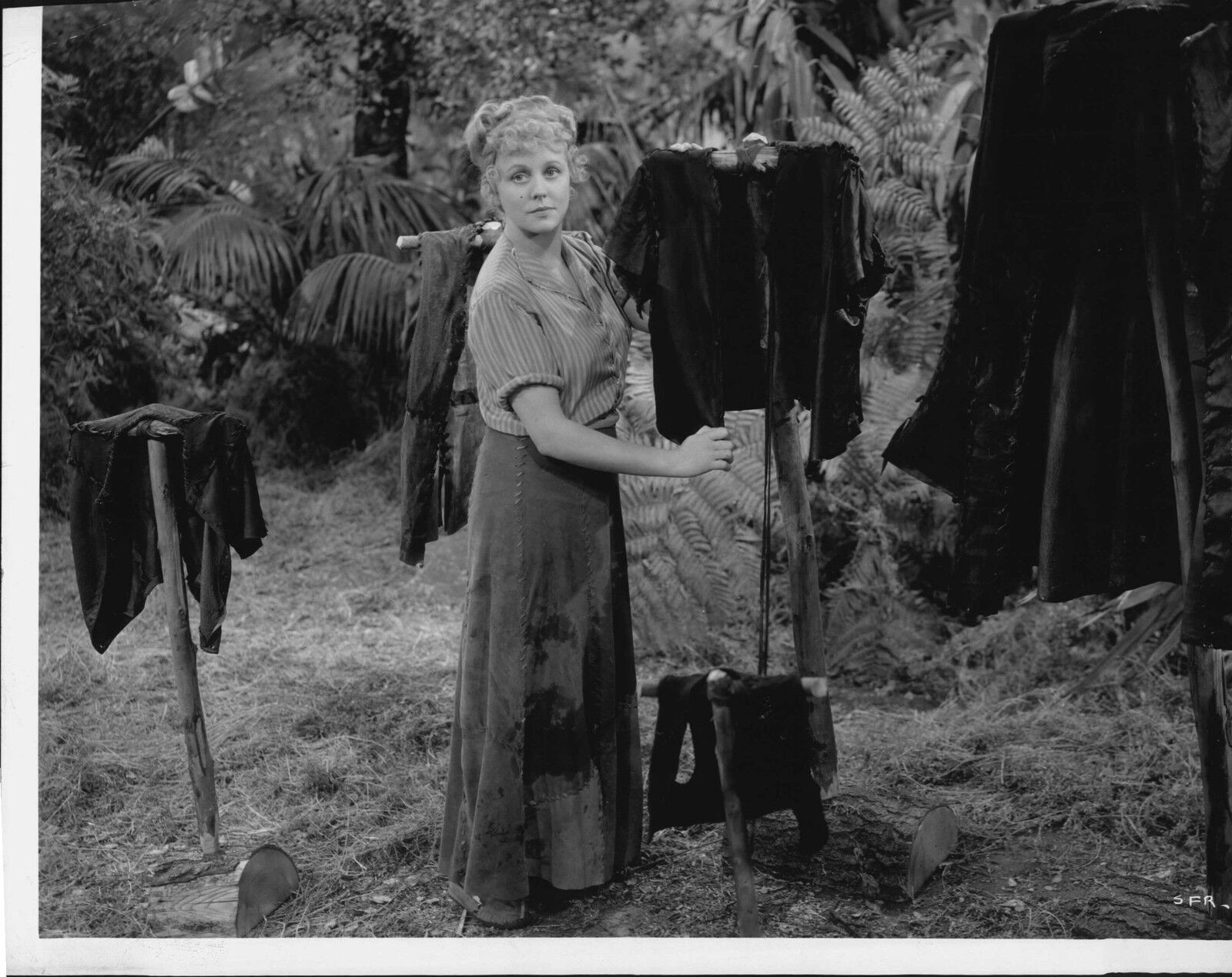 Actress Edna Best in Swiss Family Robinson 1940 RKO Movie Press Photo Poster painting