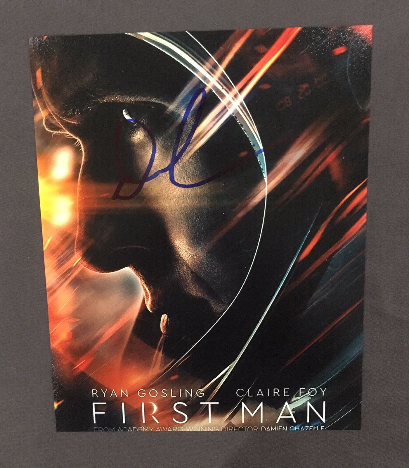 EXACT PROOF! DAMIEN CHAZELLE Signed Autographed FIRST MAN 8x10 Photo Poster painting