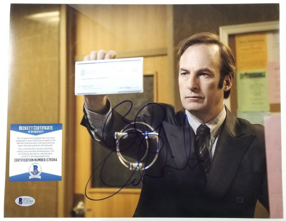 BOB ODENKIRK Signed 11x14 Photo Poster painting 1 Breaking Bad Better Call Saul~ Beckett BAS COA