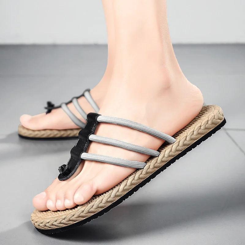 Unisex Beach Woven Slippers-inspireuse