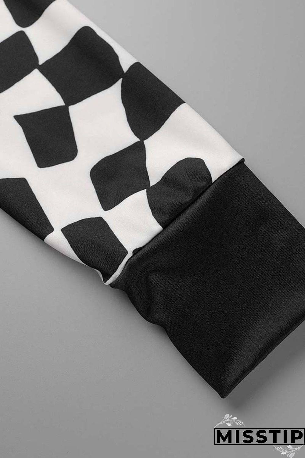 Yellow Casual Plaid Print Patchwork Half A Turtleneck Long Sleeve Plus Size Dresses