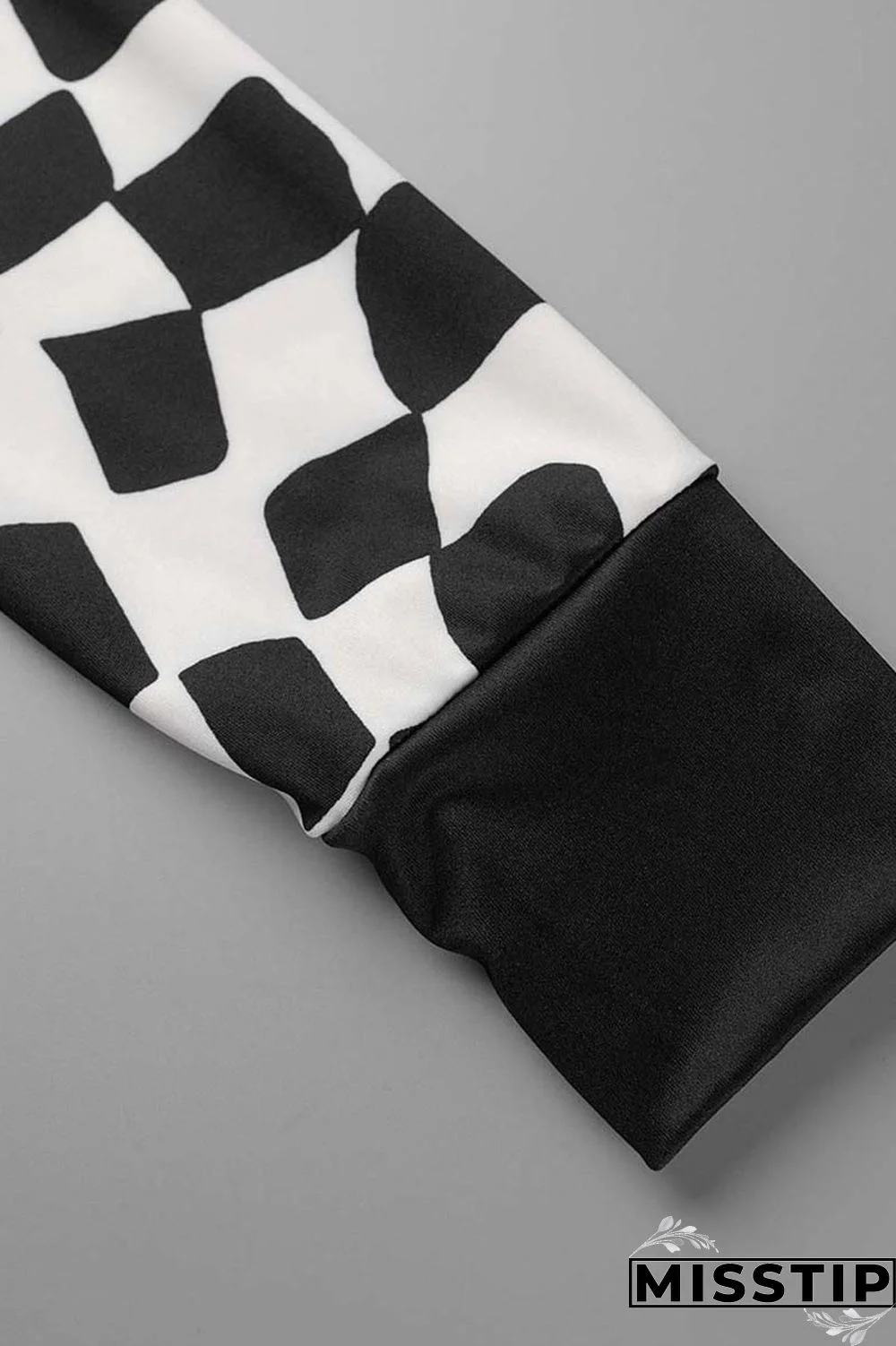 Yellow Casual Plaid Print Patchwork Half A Turtleneck Long Sleeve Plus Size Dresses