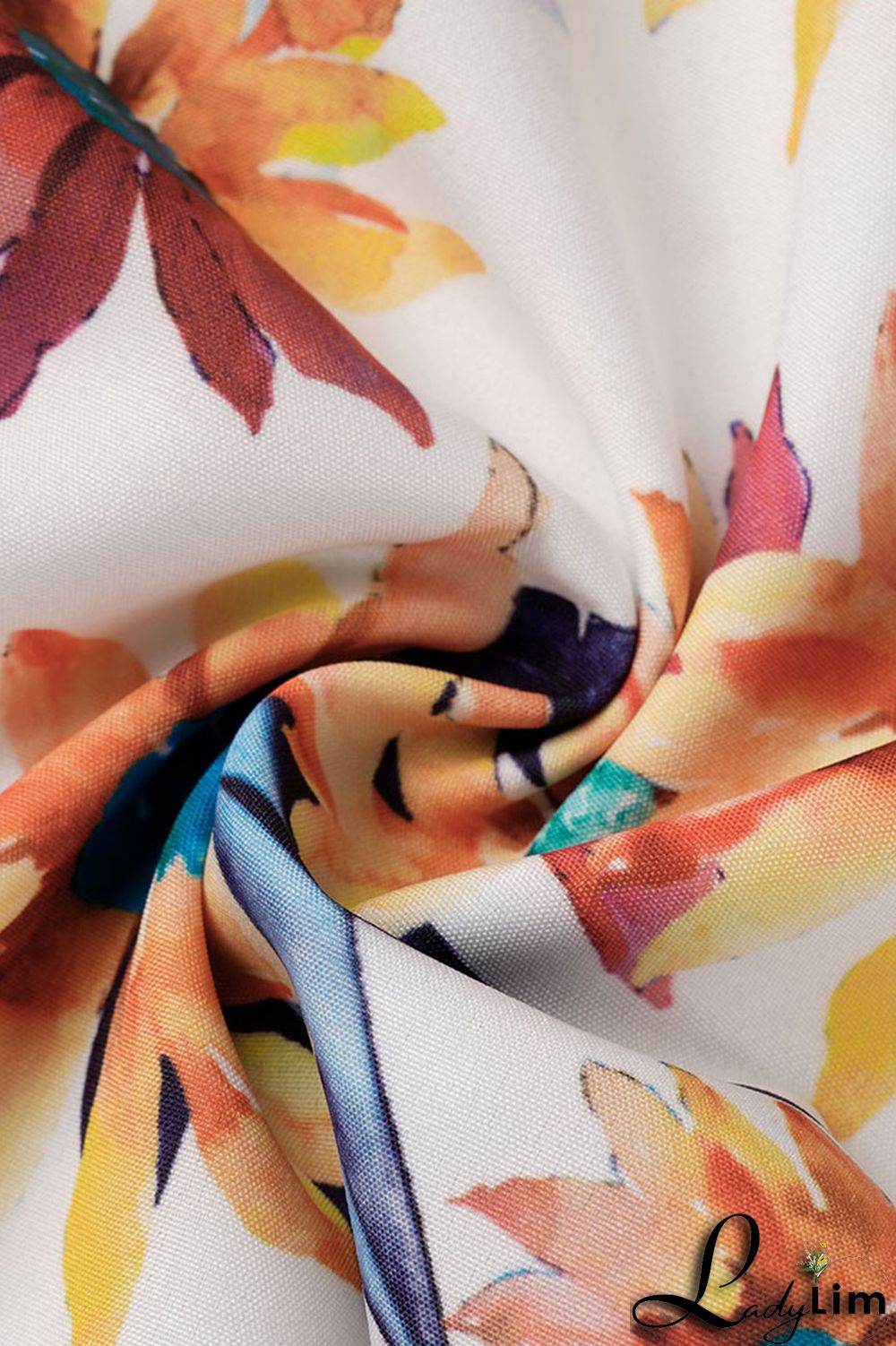 Red Fashion Casual Print Split Joint Buckle Flounce Fold Stringy Selvedge Mandarin Collar Dresses