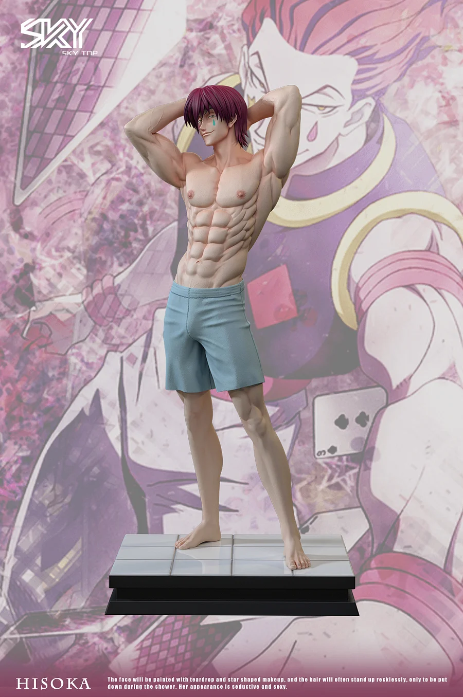 Sky Top Studio - HUNTERxHUNTER Hisoka 1/6 Statue(GK) (Adult 18+)