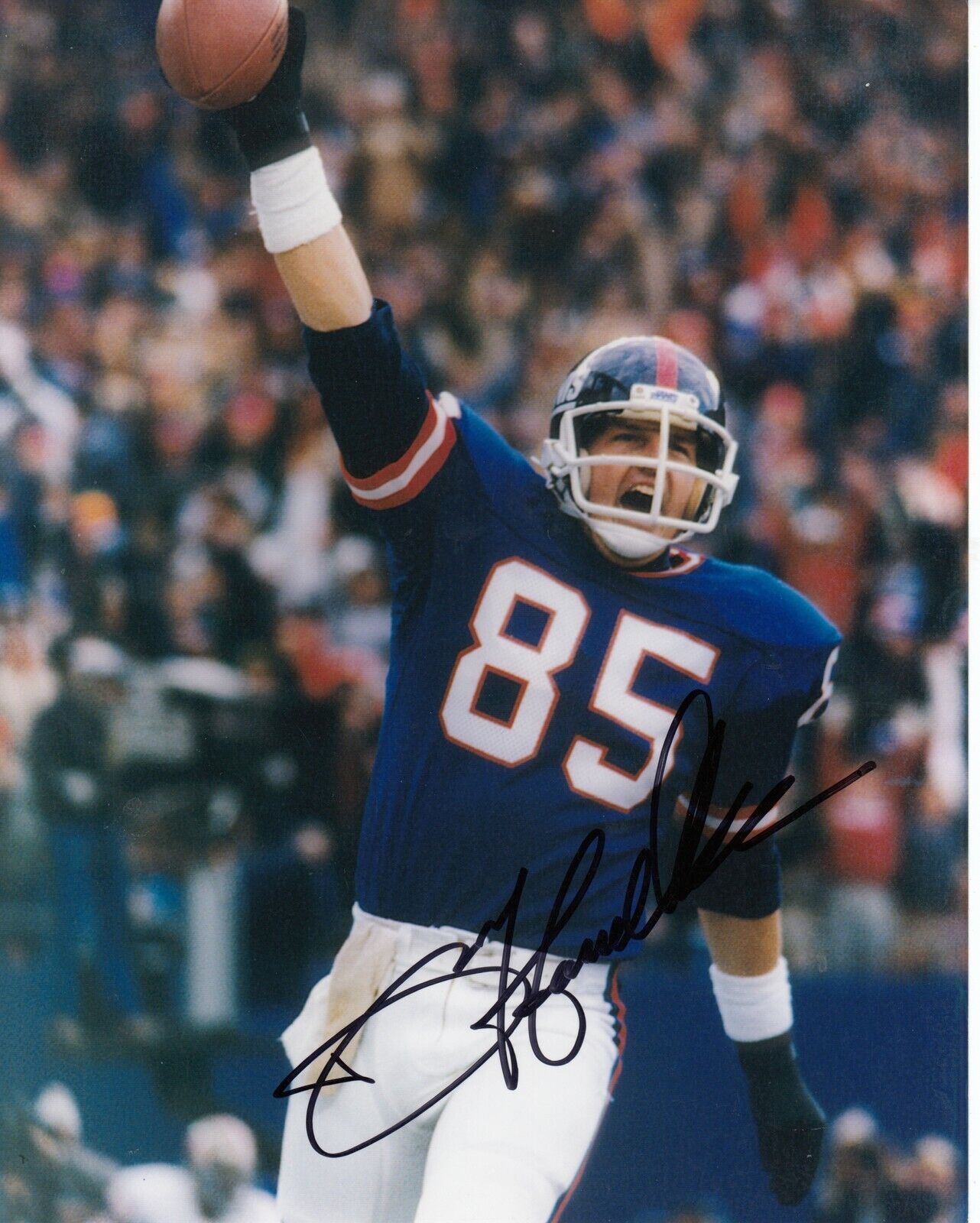 Don Hasselbeck #0 8x10 Photo Poster painting Signed w/ COA New York Giants