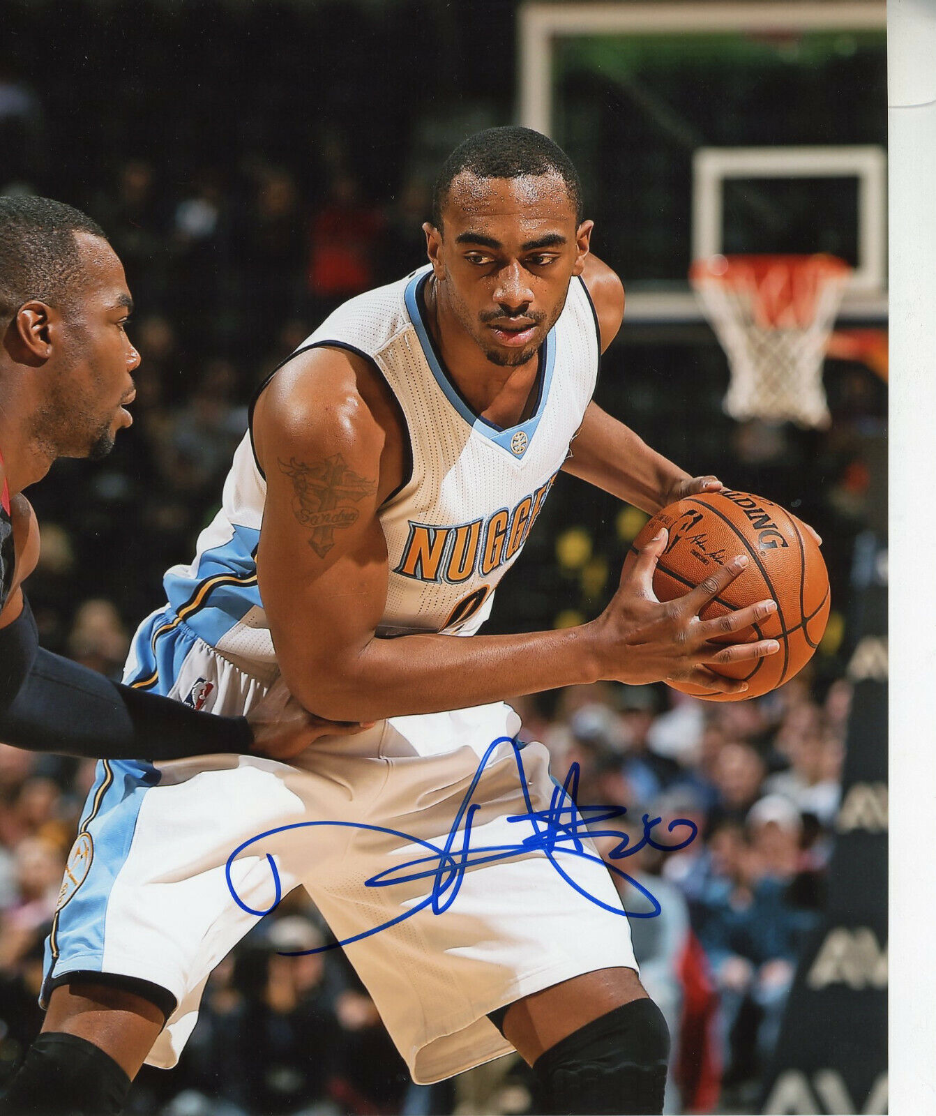 Darrell Arthur Autographed 8x10 Denver Nuggets#S1246