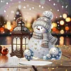 Diamond Painting Acrylic Snowman Desktop Ornaments Kit