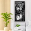 (Big Size)Jesus - 11CT Stamped Cross Stitch - 40*80cm