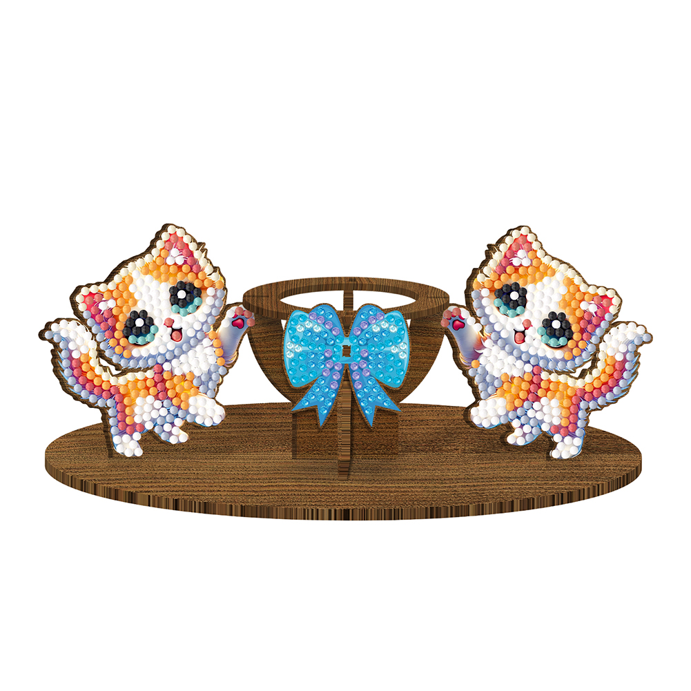 Special Shape Kitten Desktop Diamond Painting Ornaments for Home Decoration