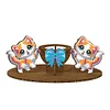 Diamond Painting Wooden Cat Desktop Diamond Painting Ornaments for Home Decoration