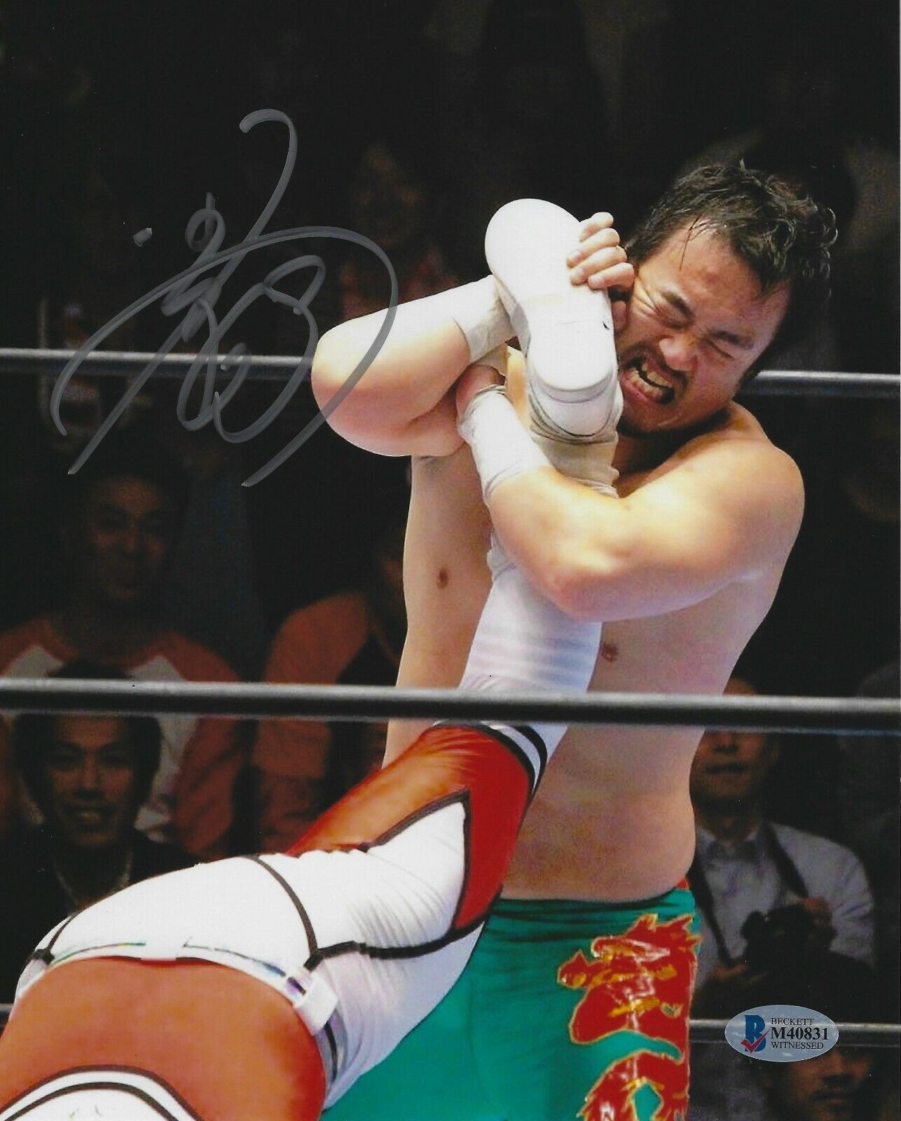 Ryusuke Taguchi Signed 8x10 Photo Poster painting BAS Beckett COA New Japan Pro Wrestling Auto 8