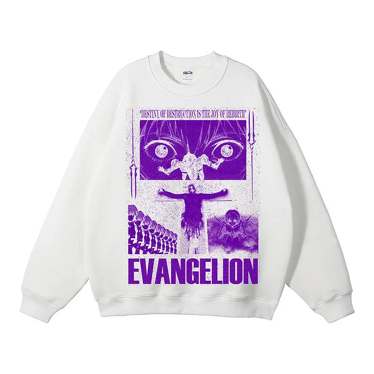 Pure Cotton Neon Genesis Evangelion Lilith Pullover  weebmemes