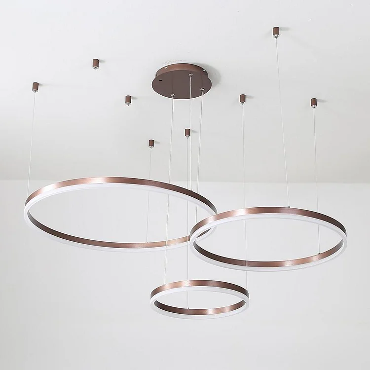 3-Ring Modern Dining Room Chandelier Kitchen Chandelier - Appledas