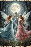 Luxury AB Velvet Diamond Painting Kit - Fairy