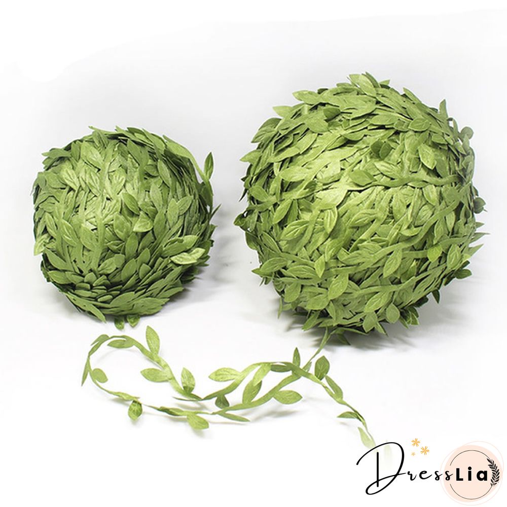 10/40M/100M Artificial Vines Eucalyptus Leaf Garland DIY Greek Wild Jungle Decorative Botanical Greenery for Home Wall Garden Wedding Party Wreaths