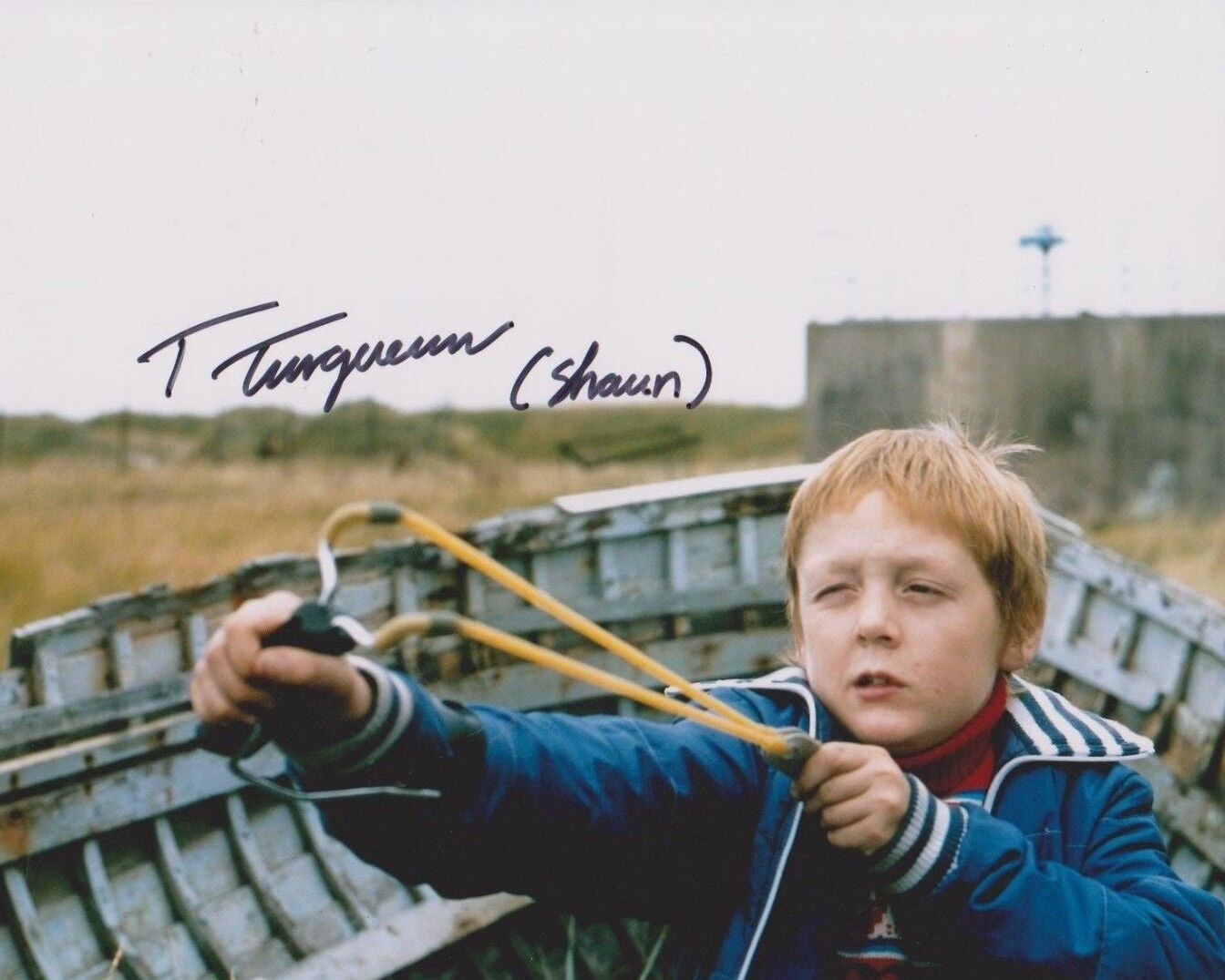 Thomas Turgoose Signed 8x10 Photo Poster painting - THIS IS ENGLAND (movie) - VERY RARE!!! G502