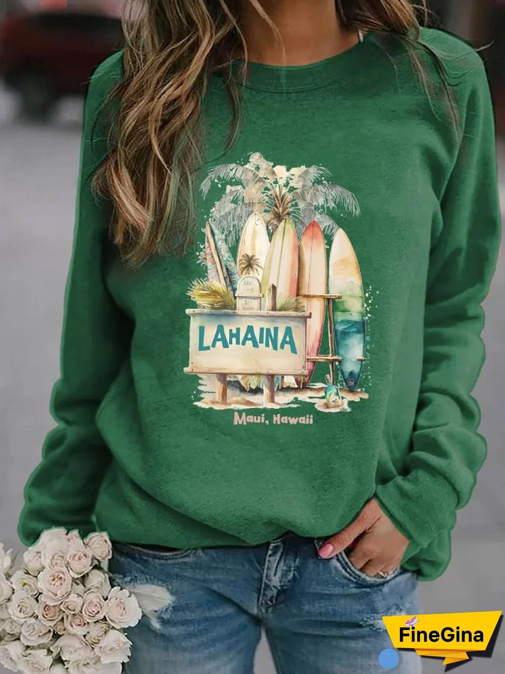 Women's Lahaina Strong Sweatshirt