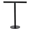 Stainless Steel Hand Towel Holder T-Shape Towel Bar Rack Bath Towel Bar Stand