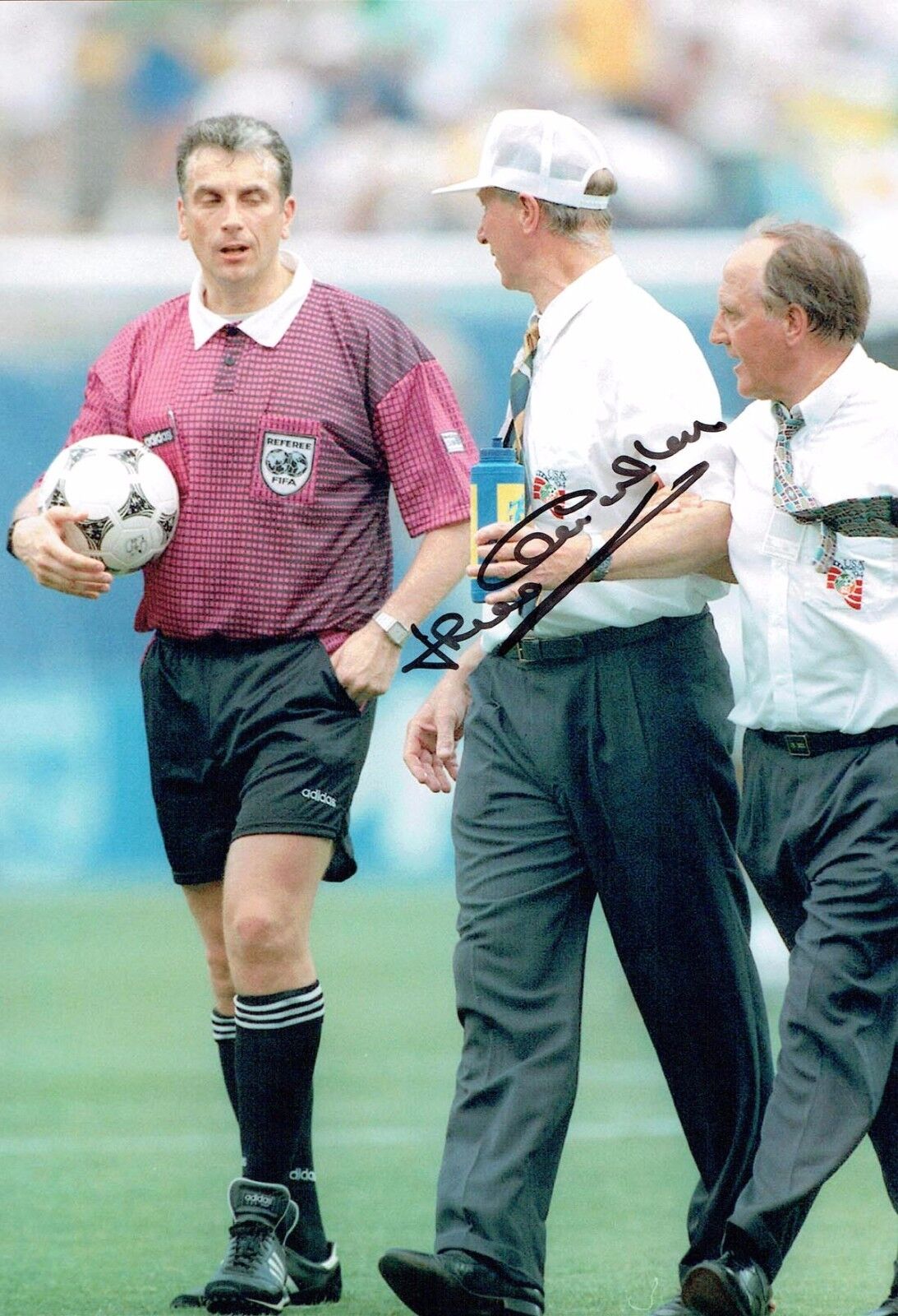 Jack CHARLTON SIGNED COA Autograph Photo Poster painting 1 AFTAL Republic of Ireland Manager