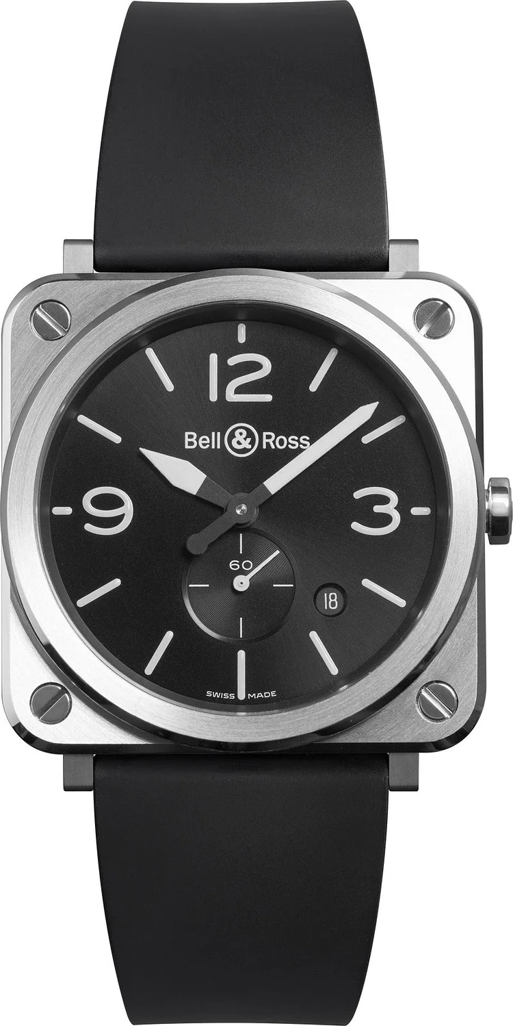 Bell & Ross Watch BRS Steel Quartz